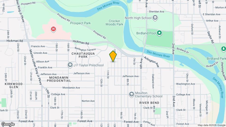 1914 10th St Map and Location Details