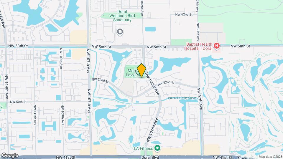 10237 NW 52nd Ln Mapa y Detalles de la Ubicación