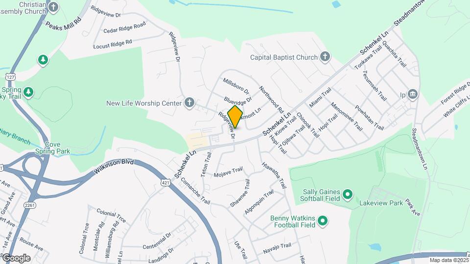 615 Ridgeview Dr, Unit 615 Ridgeview Drive Mapa y Detalles de la Ubicación