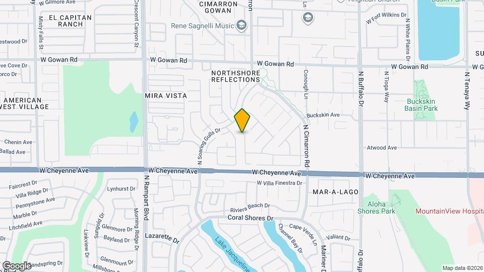 3333 Indian Moon Dr Map and Location Details