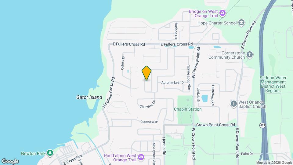 1435 Spring Ridge Cir Mapa y Detalles de la Ubicación