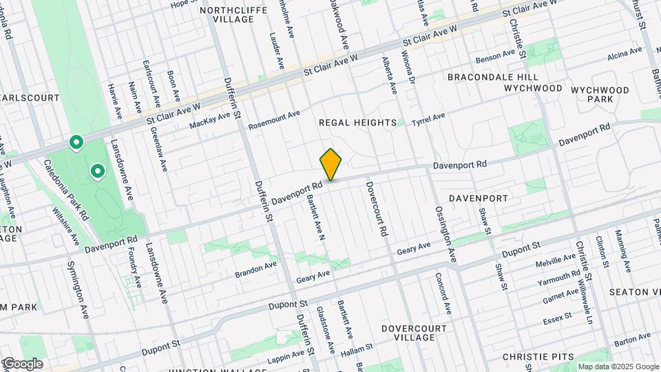 1279 Davenport Rd Map and Location Details