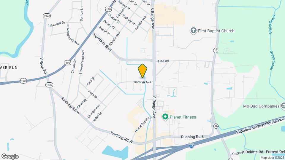 131 Carolyn Ave Mapa y Detalles de la Ubicación