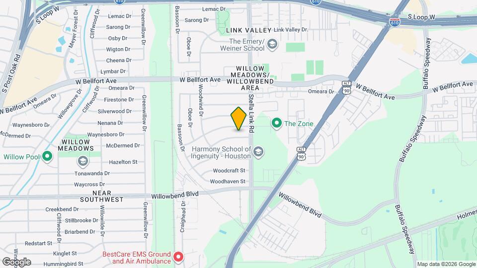 4018 Woodfox St Map and Location Details