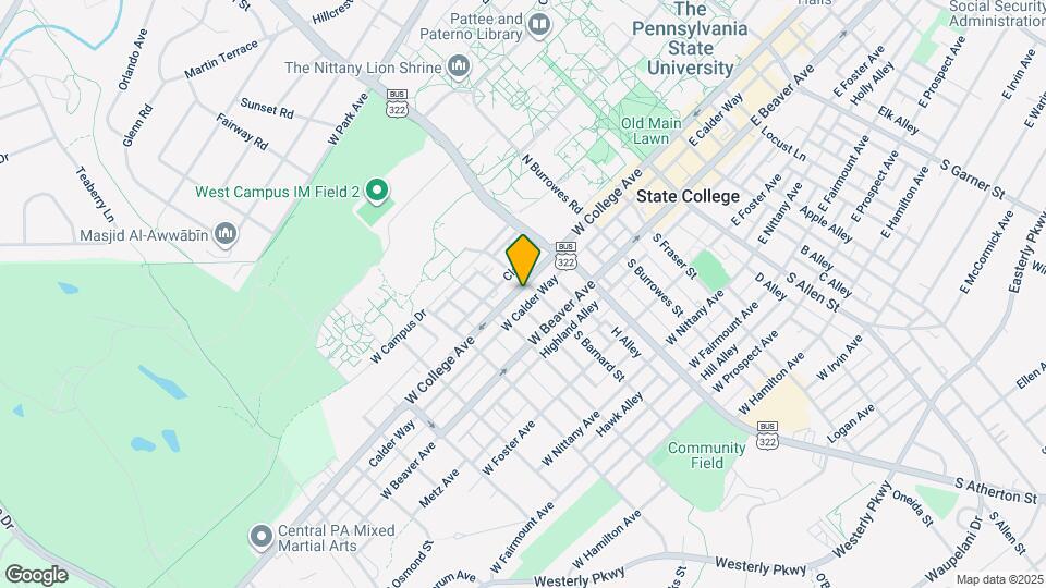 506 W College Ave Mapa y Detalles de la Ubicación
