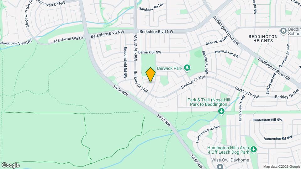 17 Beacham Rd NW Map and Location Details
