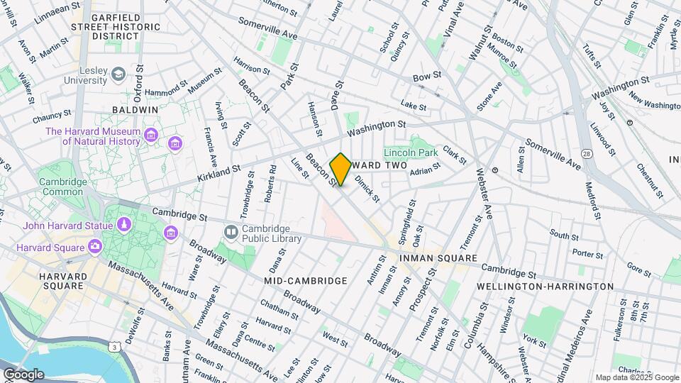 68 Beacon St, Unit 69 #2 Map and Location Details