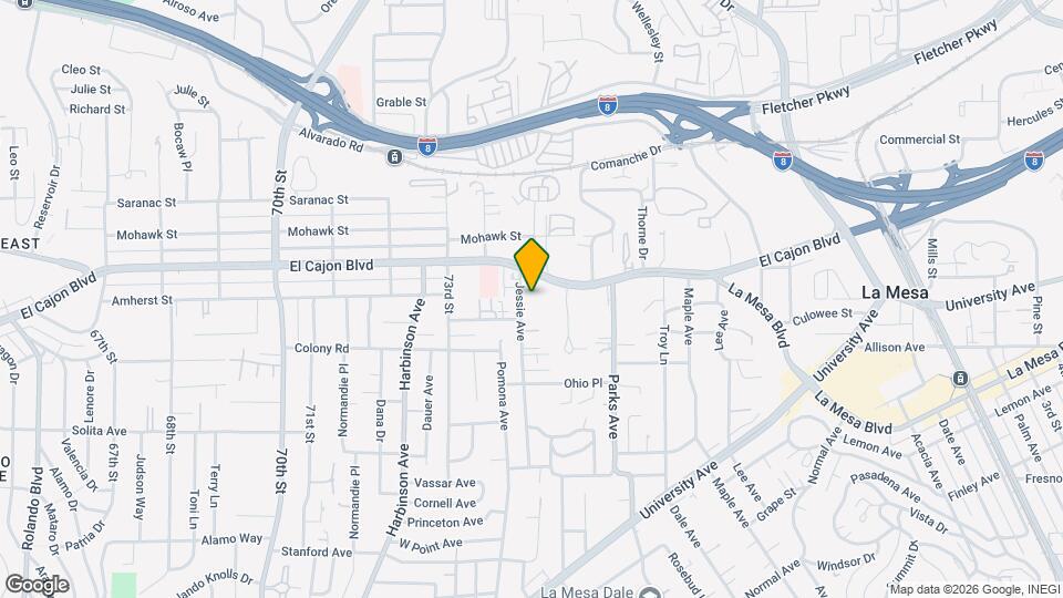 4851 Jessie Ave Map and Location Details