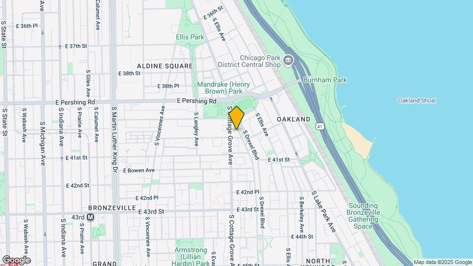 3978 S Drexel Blvd Mapa y Detalles de la Ubicación