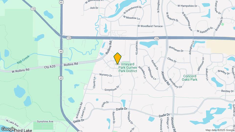 1542 Sauganash Ct Map and Location Details