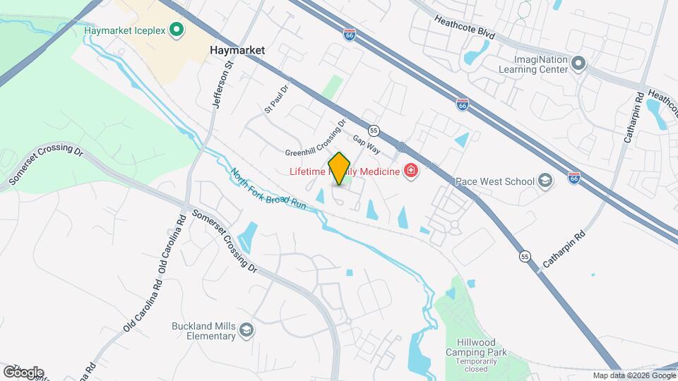 14405 Hulfish Way Mapa y Detalles de la Ubicación