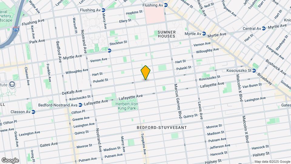 802 DeKalb Ave, Unit D4 Map and Location Details