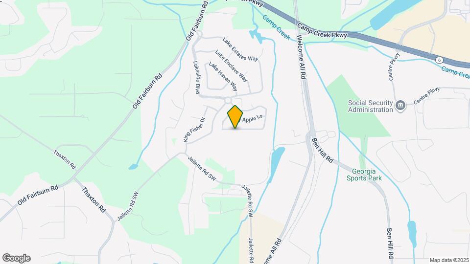 3950 Lake Manor Way Map and Location Details