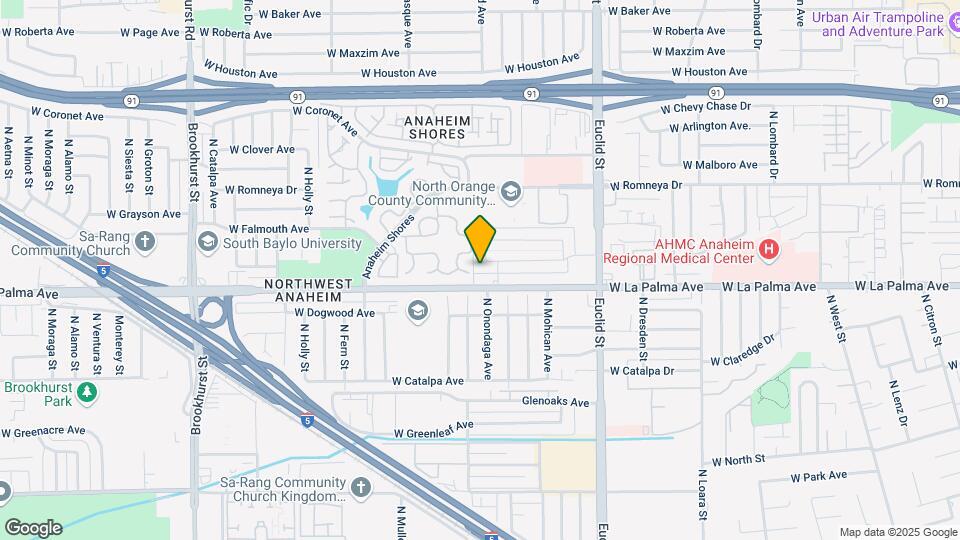 1119 N Onondaga Ave Mapa y Detalles de la Ubicación