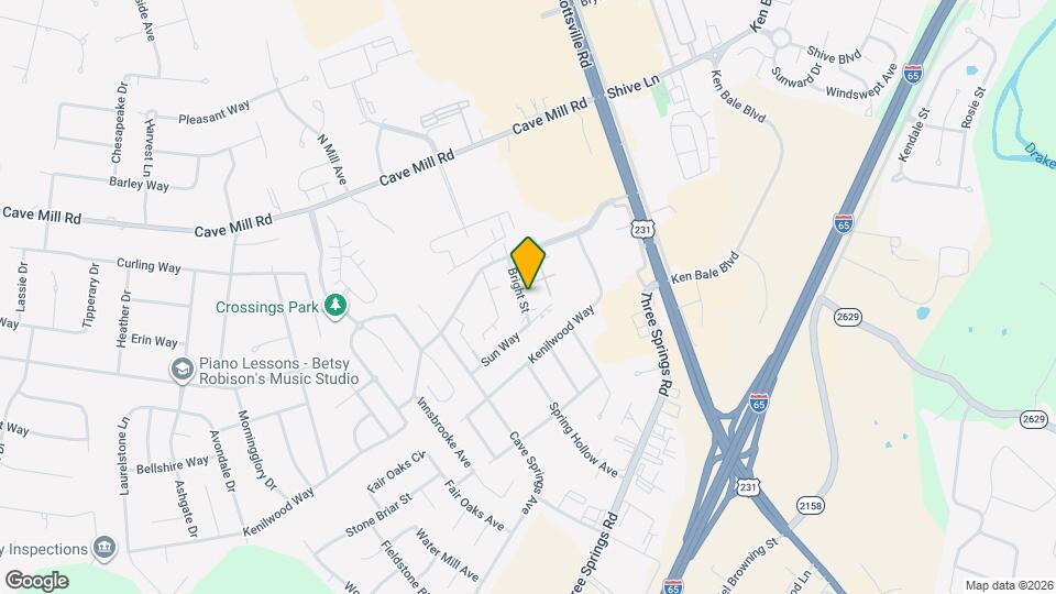 140 Bright St Map and Location Details