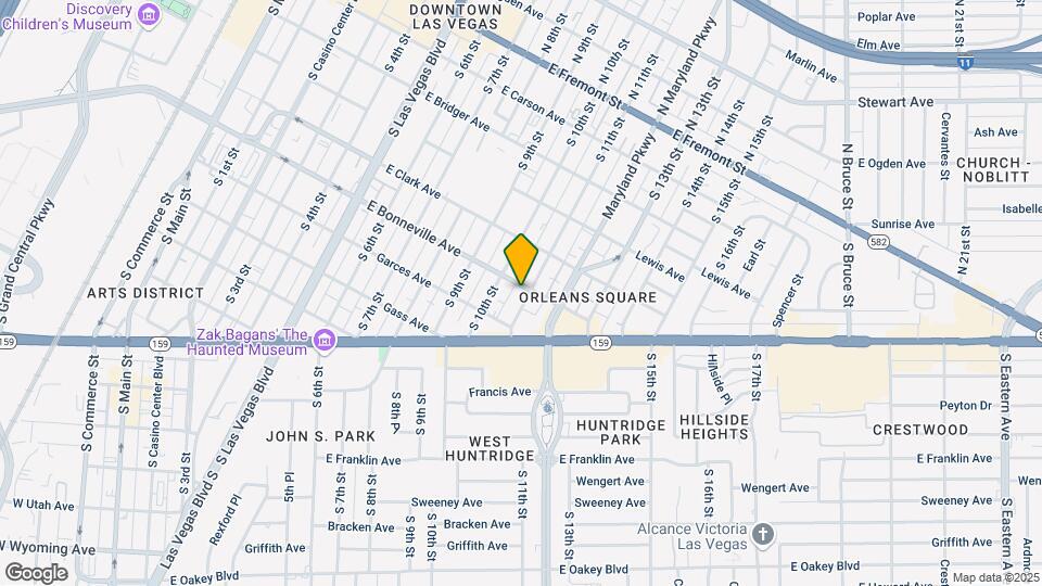 600 S 11th St Mapa y Detalles de la Ubicación