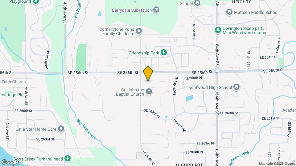 15619 SE 257th St Map and Location Details
