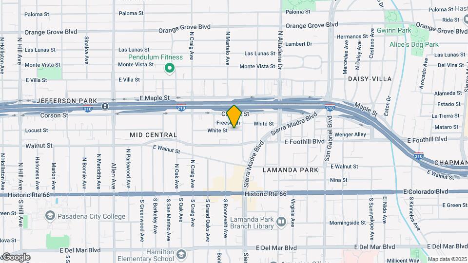 2320 White St Map and Location Details