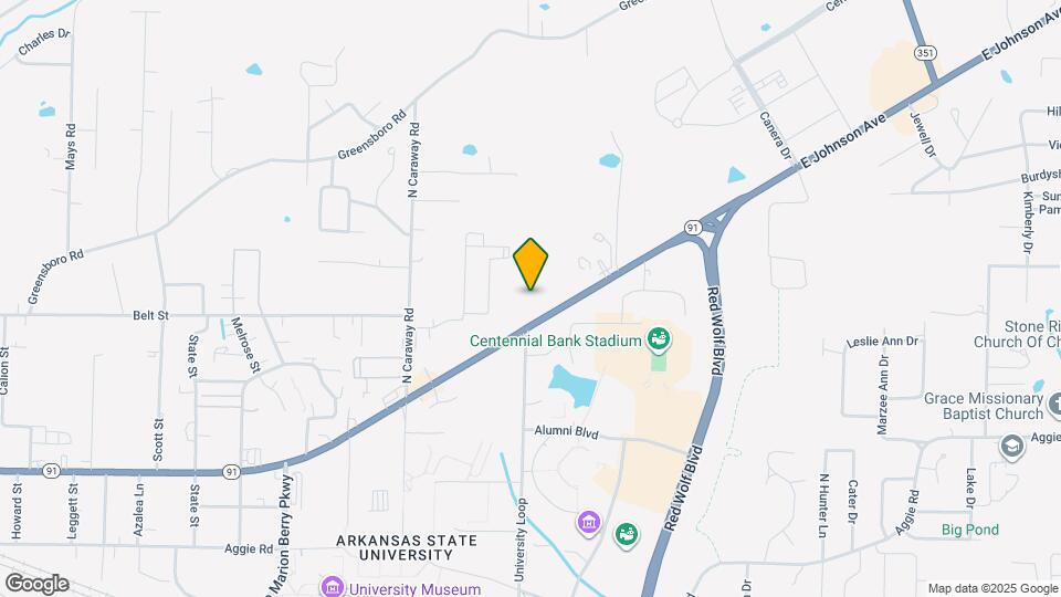 Stadium View Map and Location Details