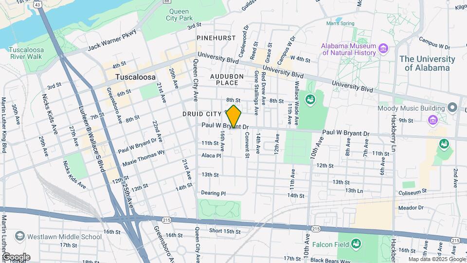 Bryant Drive Apartments Mapa y Detalles de la Ubicación