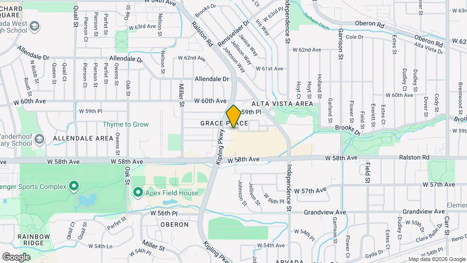 10160 W 59th Ave Map and Location Details