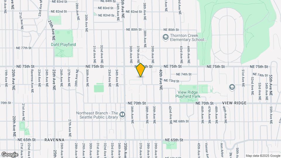 3628 NE 73rd Pl Mapa y Detalles de la Ubicación