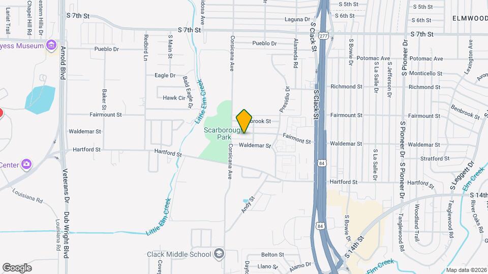 5325 Fairmont St Map and Location Details