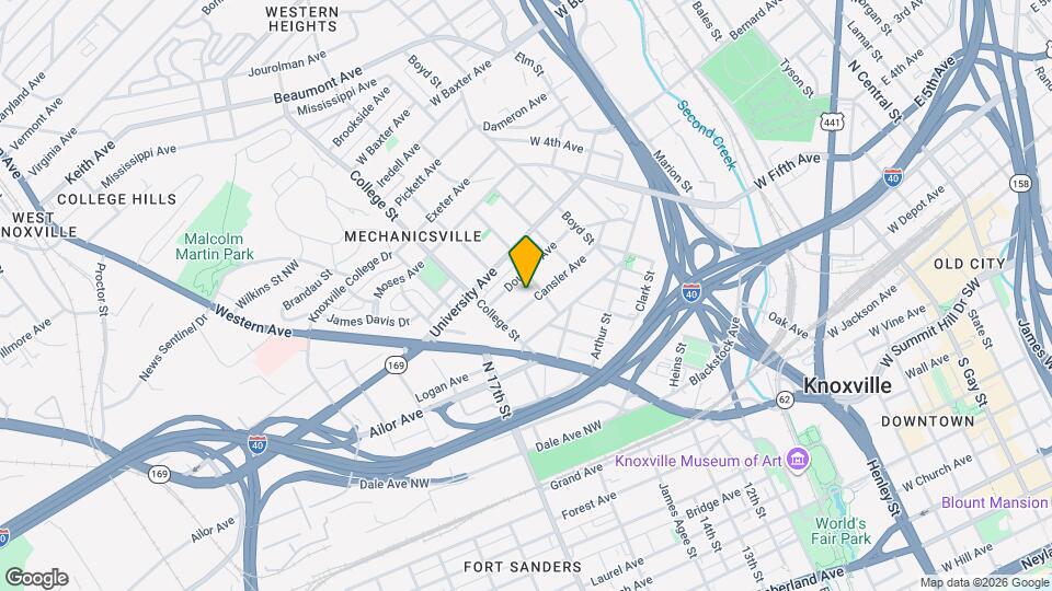 229 Cansler Ave Map and Location Details