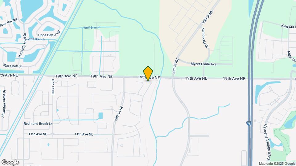 1808 Oak Pond St Map and Location Details