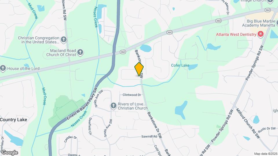 2447 Hillboro Cir S W Map and Location Details