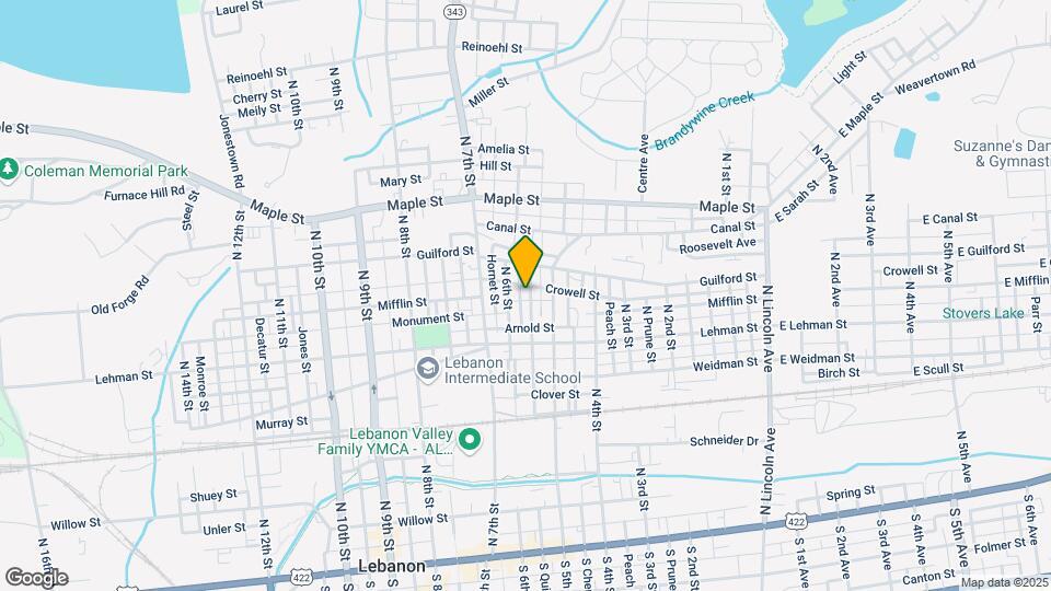 459 New St Map and Location Details