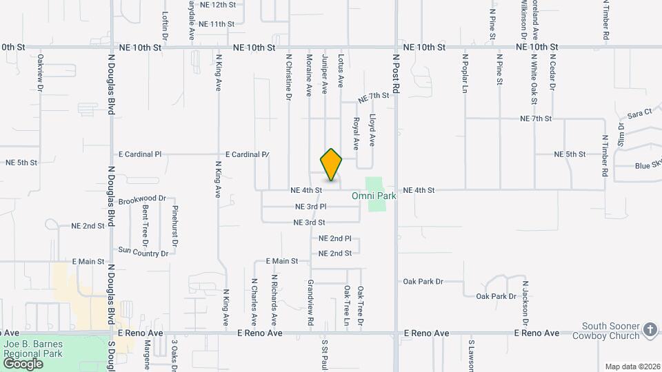 9717 NE 4th St Map and Location Details