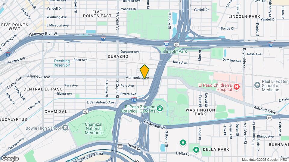 95 S Hammett St Map and Location Details