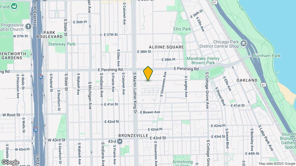 441 E Oakwood Blvd Map and Location Details