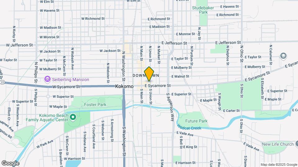 Kokomo Lofts Apartments Mapa y Detalles de la Ubicación