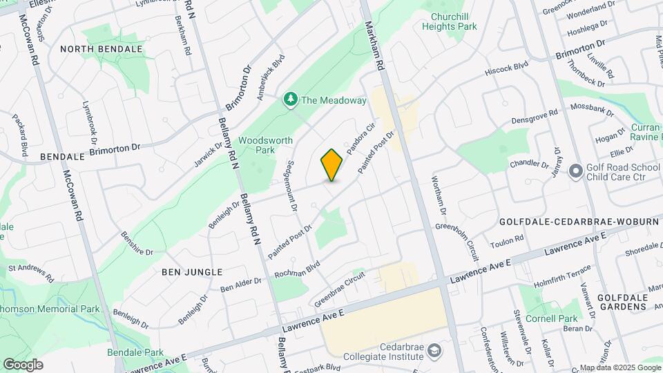 105 Silurian Rd Map and Location Details