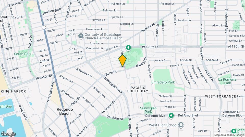 1321 Beryl St, Unit 306 Mapa y Detalles de la Ubicación