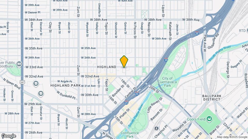 3229 Quivas St Map and Location Details