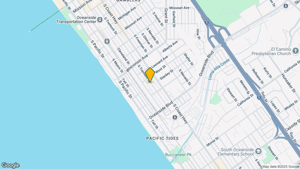 LA PLAYA VISTA TRAILER COURT Map and Location Details
