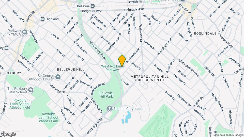 278 Roslindale Ave Mapa y Detalles de la Ubicación