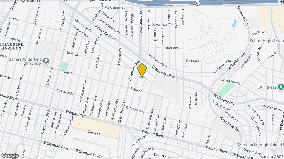 529 Keenan Ave Mapa y Detalles de la Ubicación