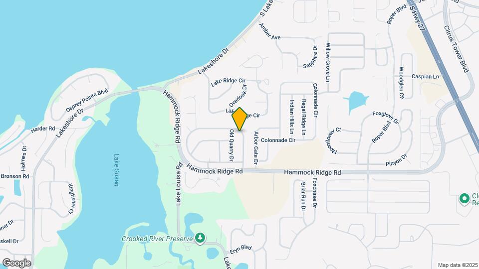 12425 Hammock Pointe Cir Mapa y Detalles de la Ubicación
