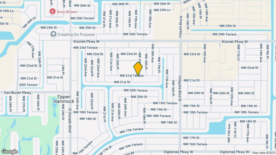 1904 NW 21st Terrace Mapa y Detalles de la Ubicación