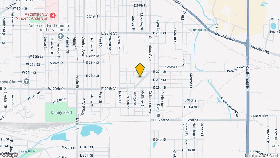 828 Washington Blvd Map and Location Details