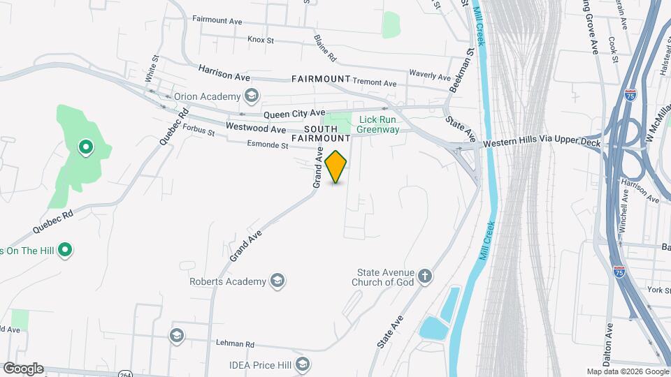 2166 Clara St Map and Location Details