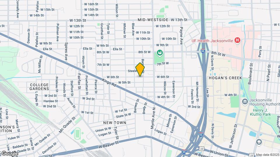 1416 6th St W Map and Location Details