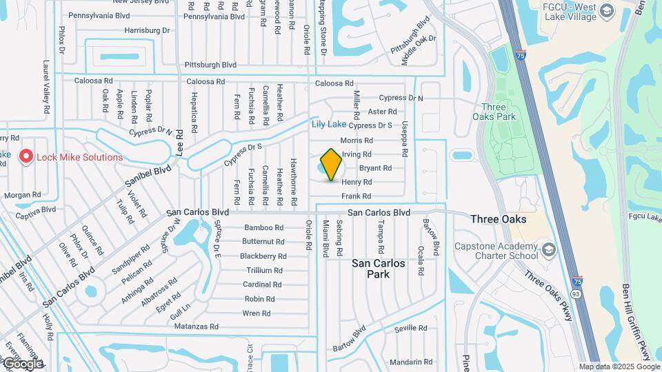 9036 Henry Rd Map and Location Details