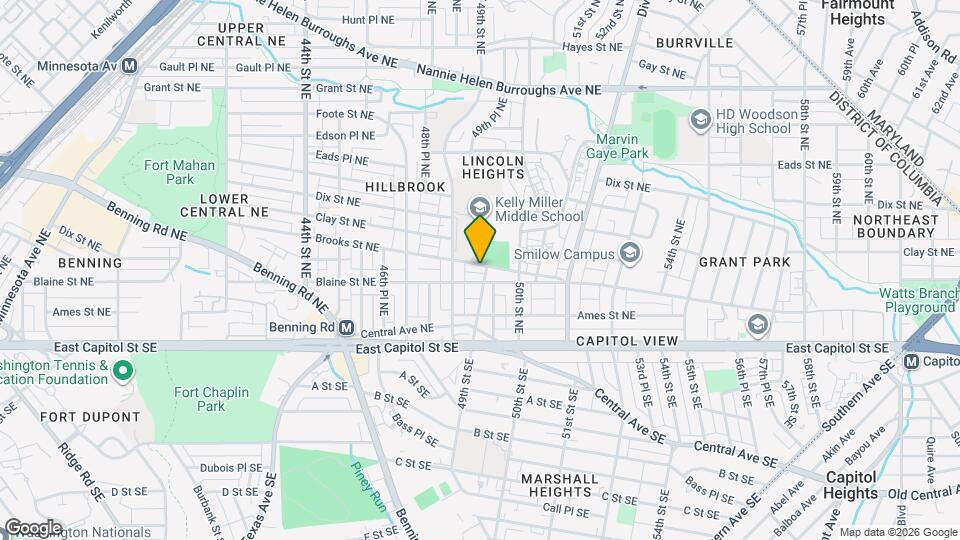 4923 Brooks St NE, Unit 1 Map and Location Details
