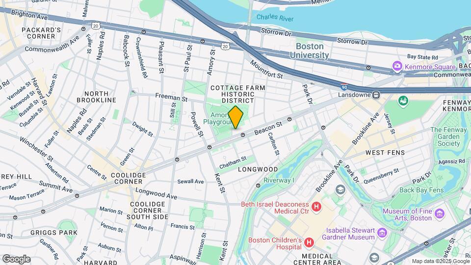1120 Beacon St Map and Location Details