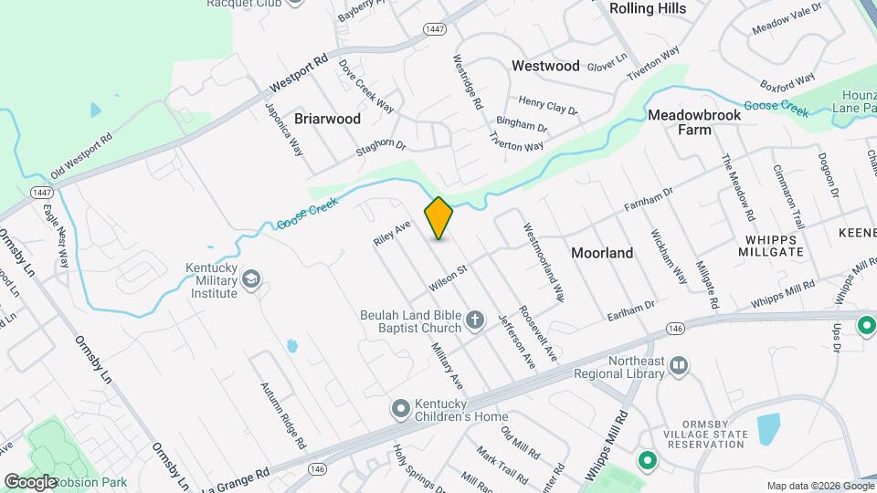 1817 Washington Blvd Map and Location Details